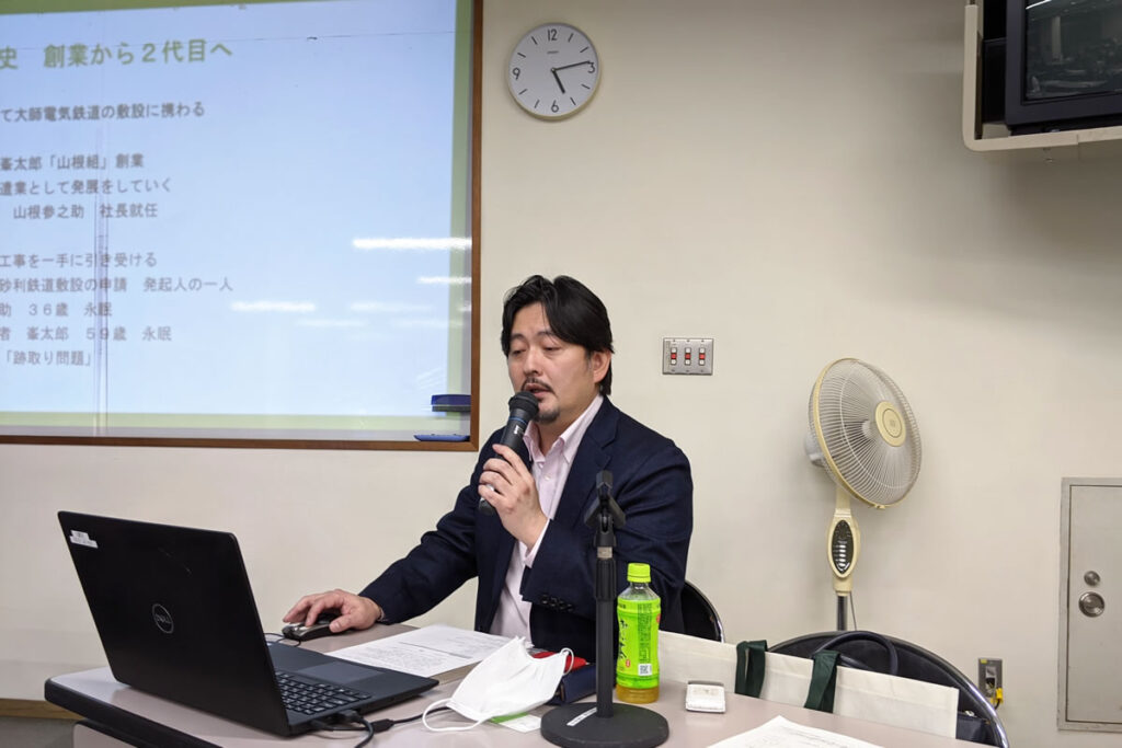 ㈱山根工務店　代表取締役　山根崇氏