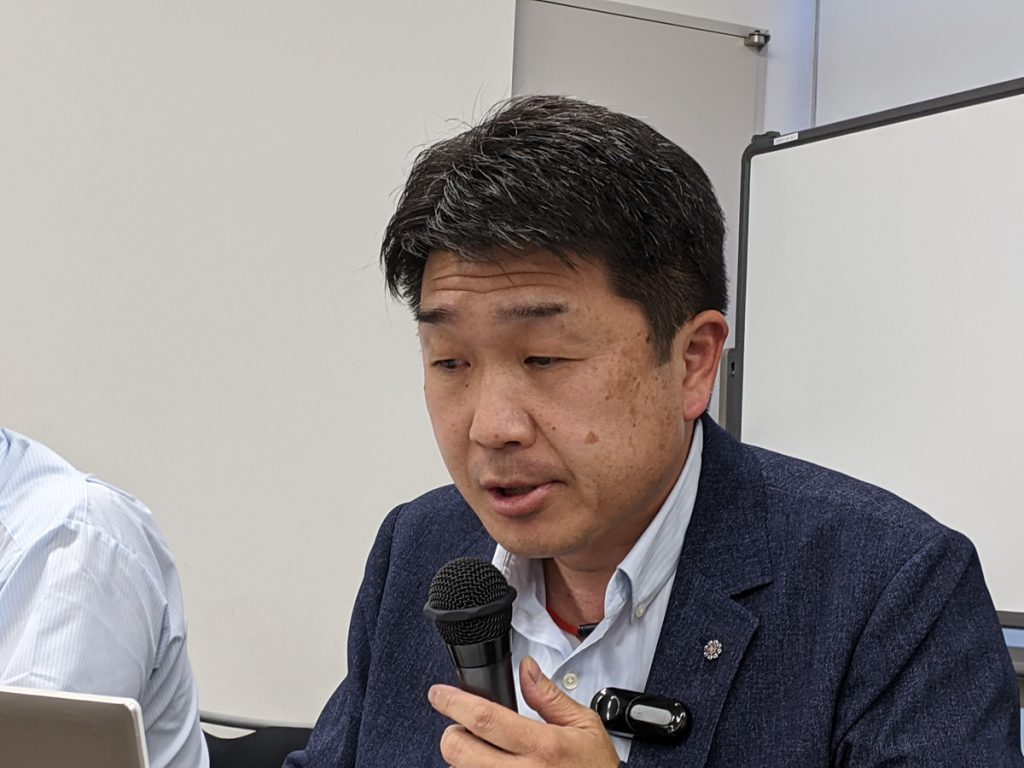 (株)赤原製作所　代表取締役　赤原宗一郎氏