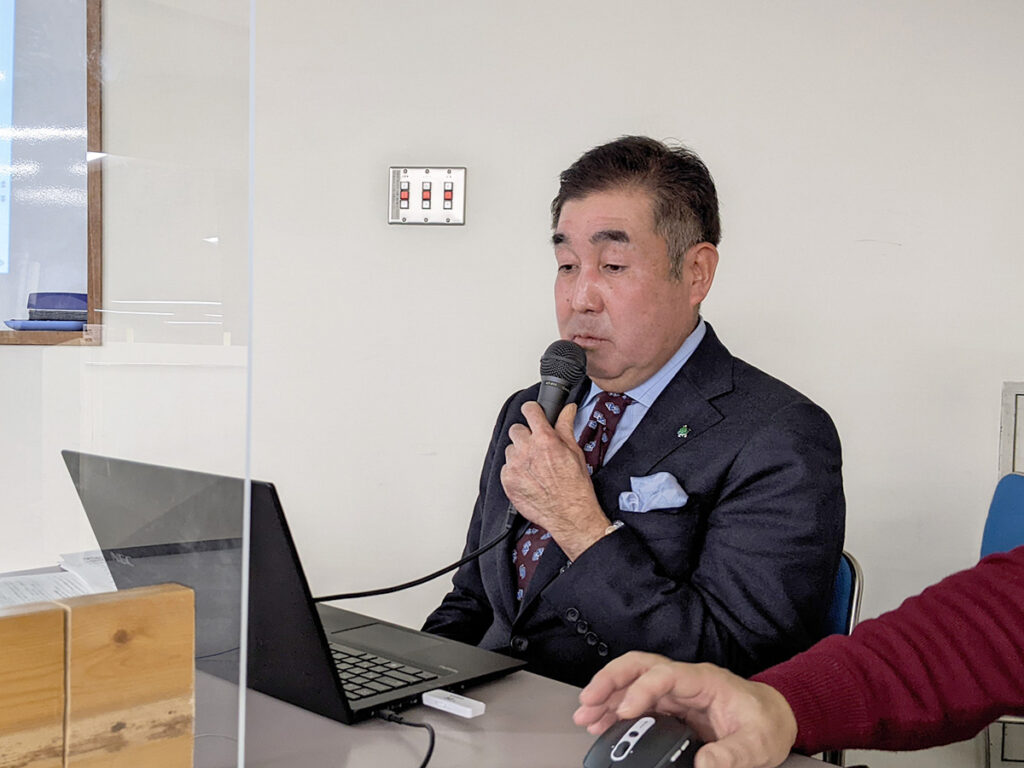 池田内燃機工業㈱　代表取締役　池田進氏