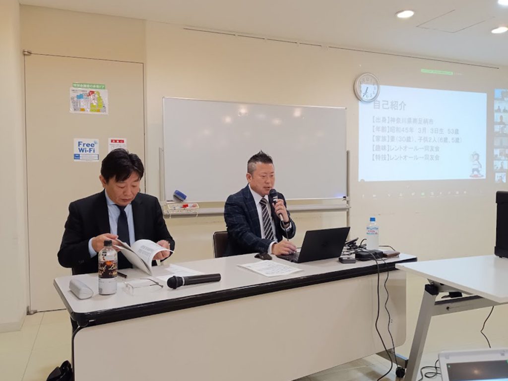 ㈲レントオール平塚　代表取締役　嶋田政光氏